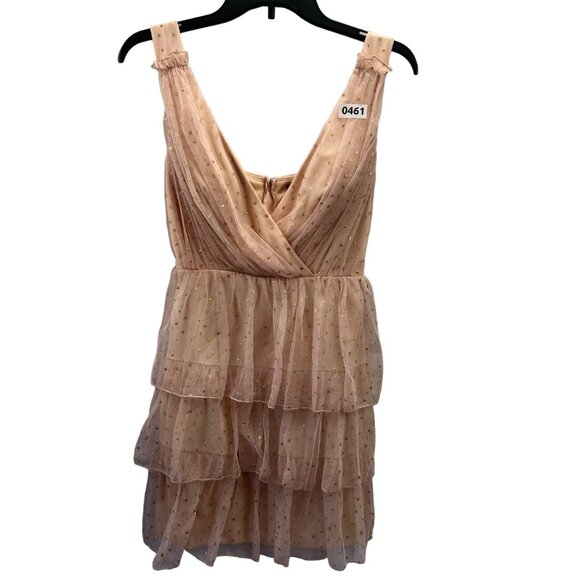 City Triangles Dresses & Skirts - CITY TRIANGLES WOMEN/ YOUNG GIRLS DRESS SIZE 1COLOR ORANGE MELON CAP SLEEVE